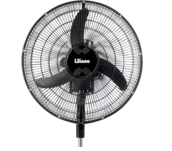 Liliana Ventilador Pie 20 Parrilla Metal Aspas Plasticas Vprn20