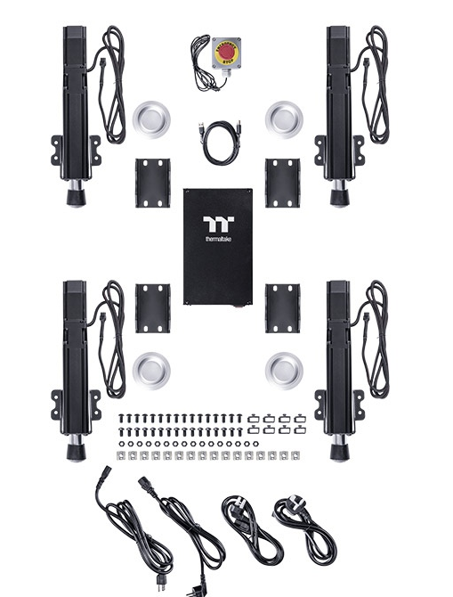 Simulador Thermaltake Sistema De Movimiento 3dof Simtools Gr500