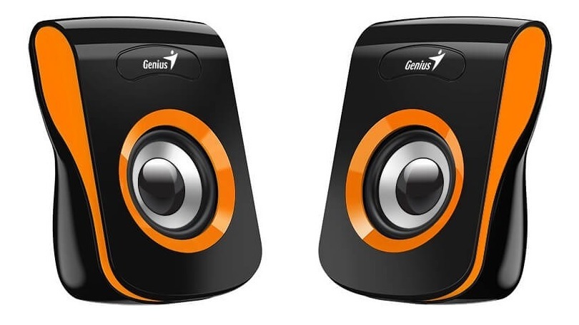 Parlante Genius Sp-q180 Orange