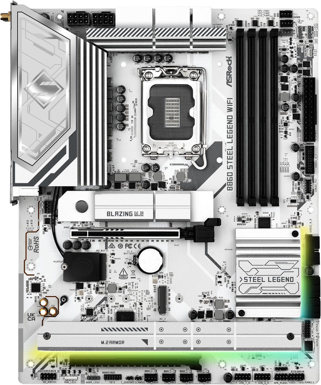 Mother Asrock (lga1851) B860 Steel Legend Wifi