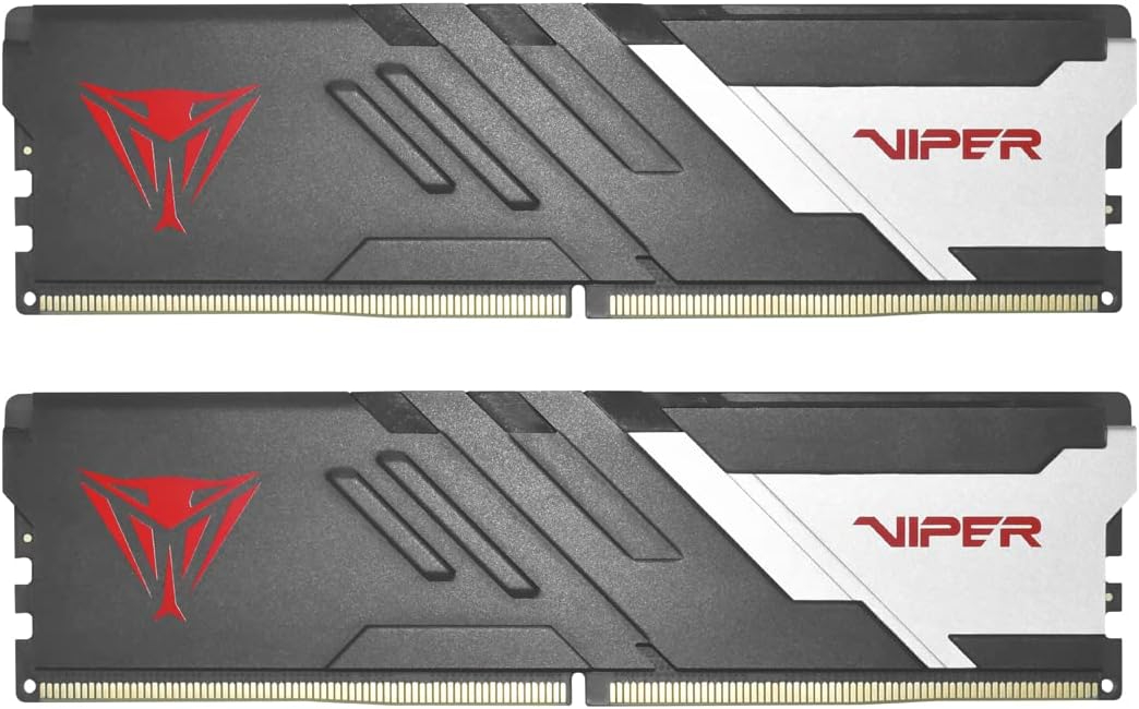 Memoria Patriot Viper Venom Ddr5 32gb 6400mt/s Cl32 Blk/sir Hs Dual Kit Pe000902