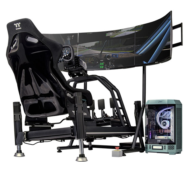 Simulador Thermaltake Sistema De Movimiento 3dof Simtools Gr500