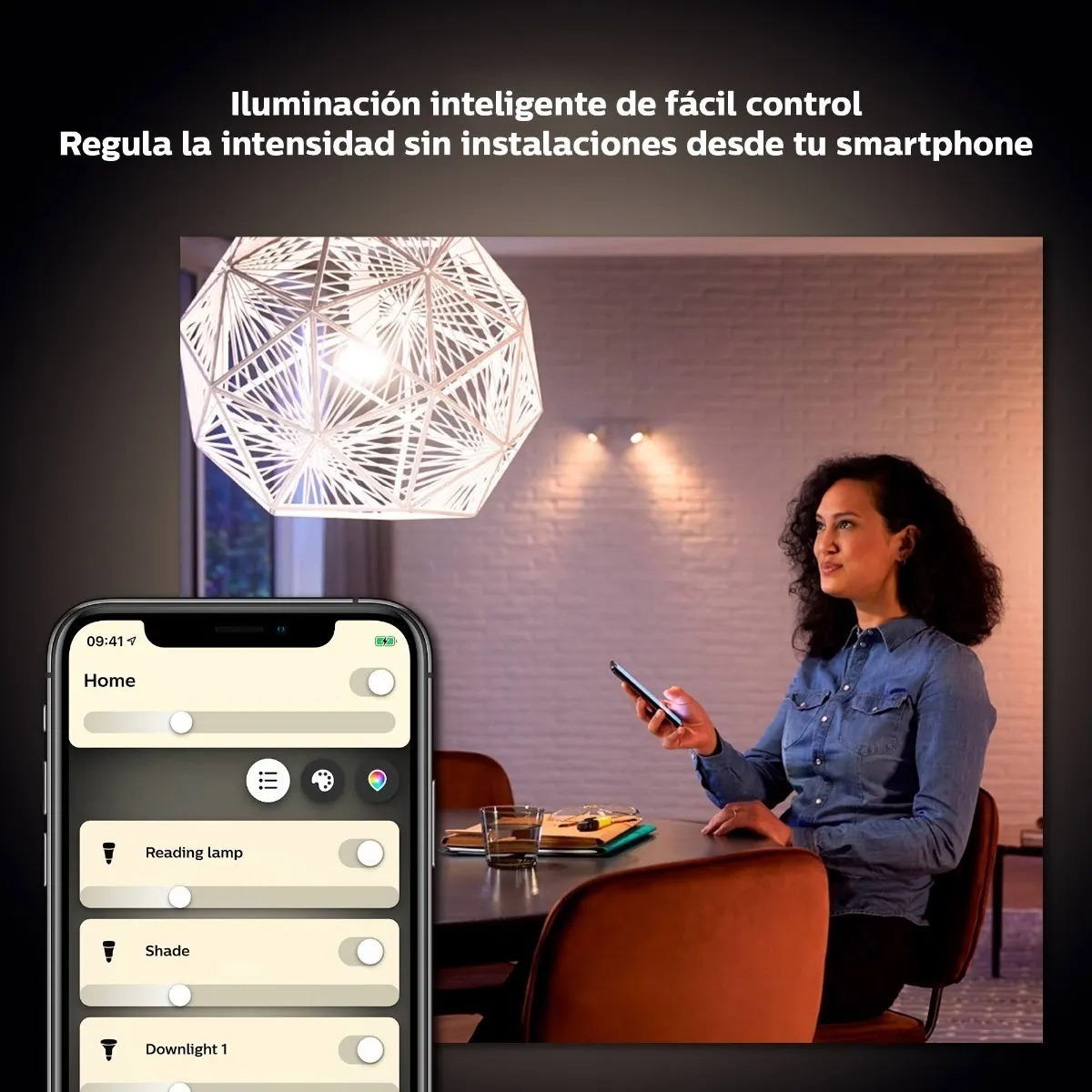 Lampara Philips Hue 9.5w A60 E27 Eu