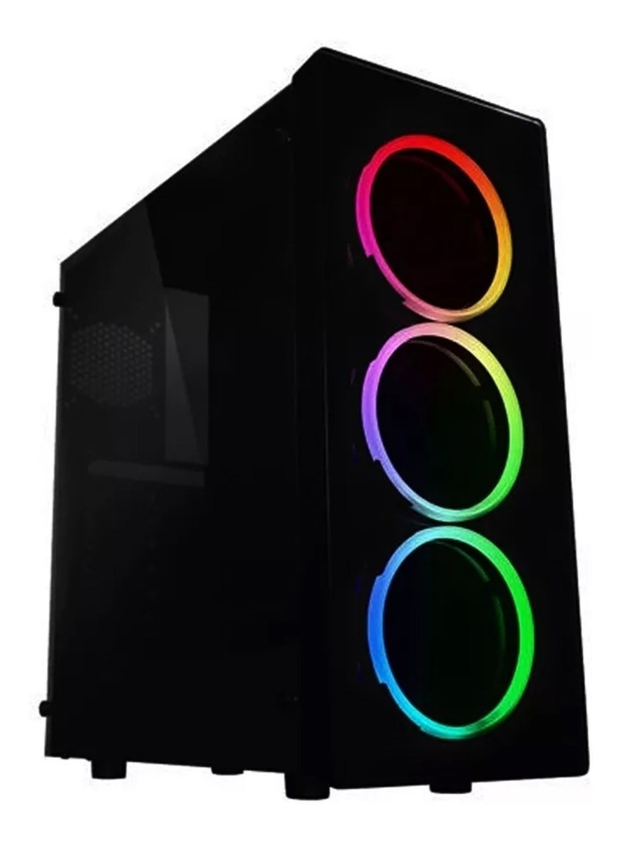 Gabinete Gamer Raidmax Neon Rgb G21