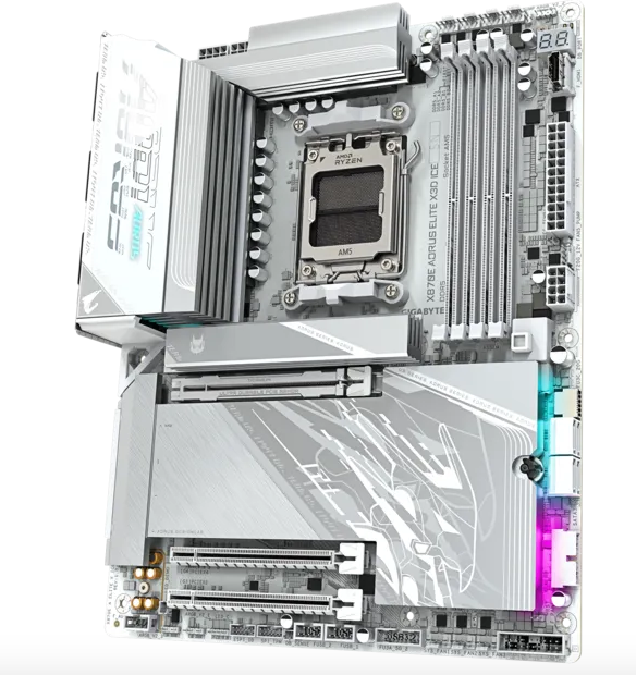 Mother Gigabyte Amd (am5) X870e A Elite X Ice