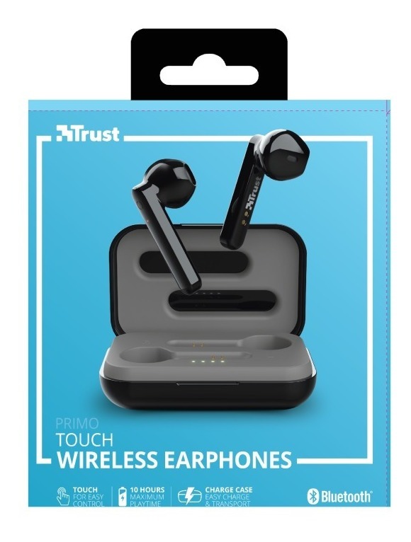 Auricular Trust Primo Touch Bt Black