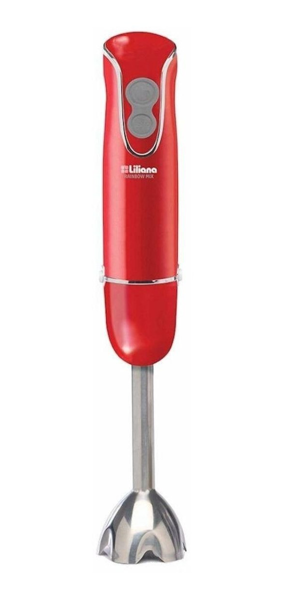 Liliana Procesadora Manual Rainbow Mixer 450w Rojo