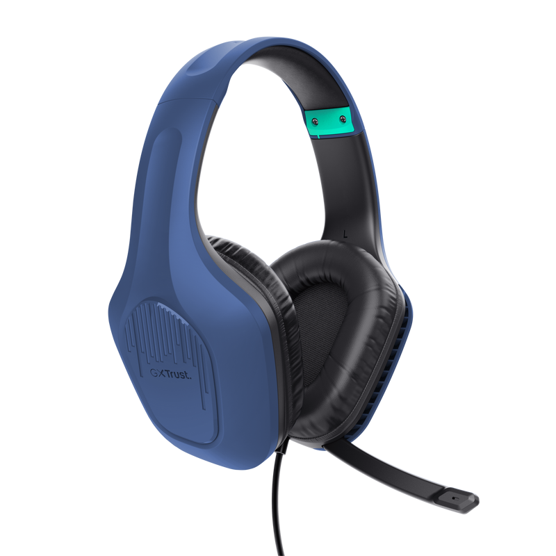Auricular Gamer Trust Zirox Blue Gxt415b