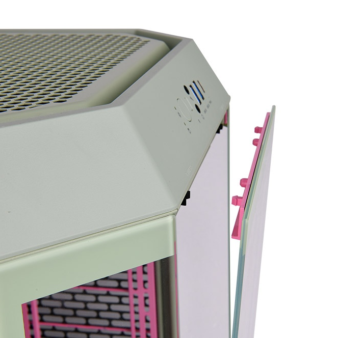 Gabinete Thermaltake The Tower 300 Matcha Plum Tempered Glass