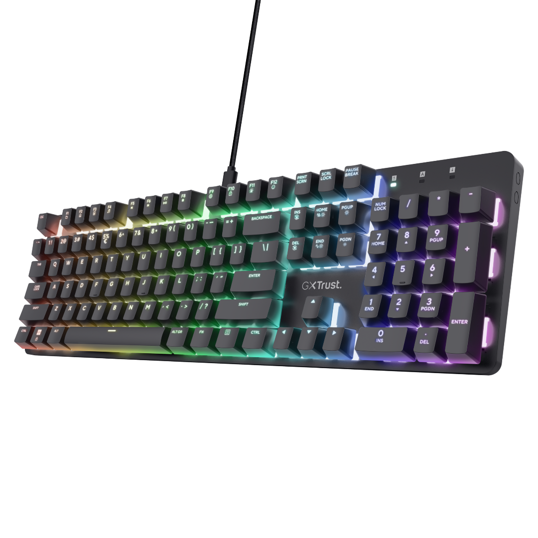 Teclado Trust Zora Mechanical Es Gxt871