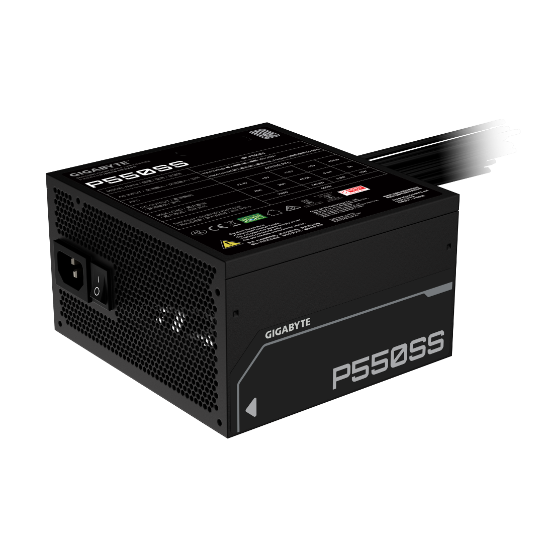 Fuente Gamer Gigabyte 550w 80 Plus Silver Atx 3.0