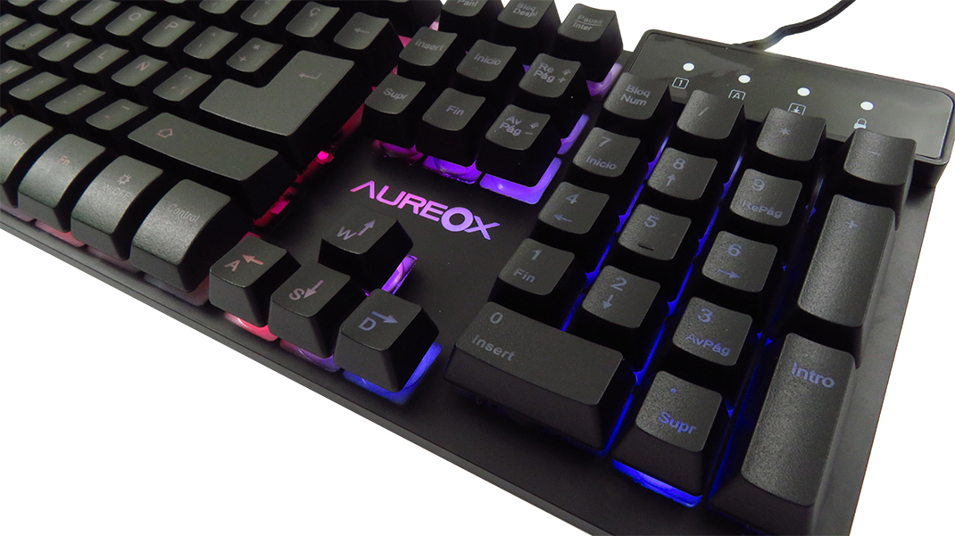 Teclado Aureox Battletag Gaming Gk400