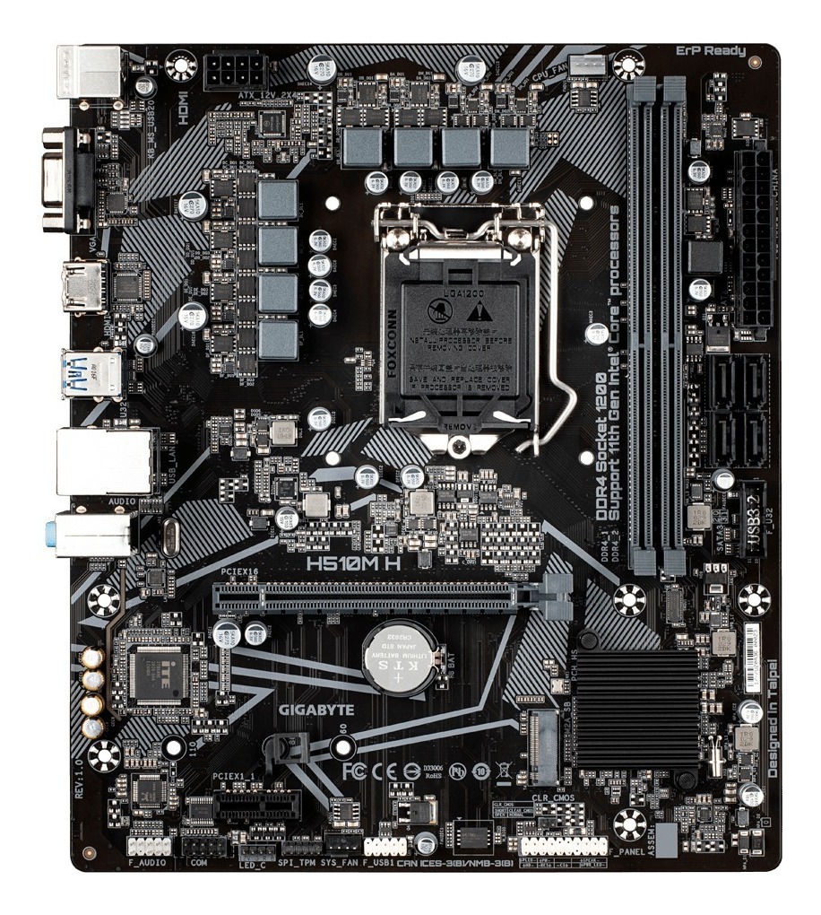 Mother Gigabyte (lga1200) H510m K V2