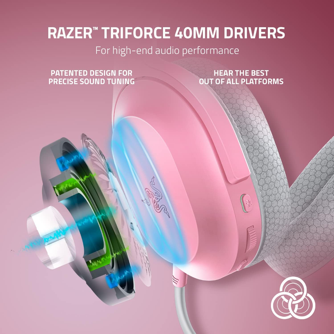 Auricular Gamer Razer Barracuda X Quarz