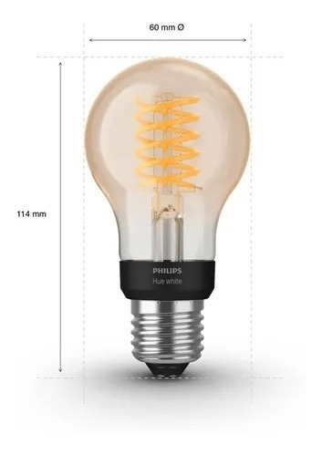 Lampara Philips Hue 7w Fil A60 E27