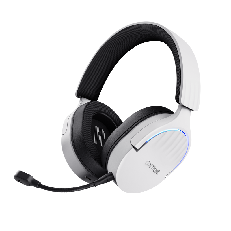 Auricular Gamer Trust Fayzo Wireless White Gxt491