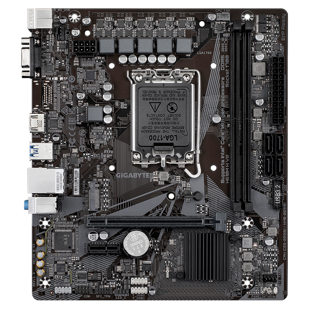 Mother Gigabyte (lga1700) H610m H V2