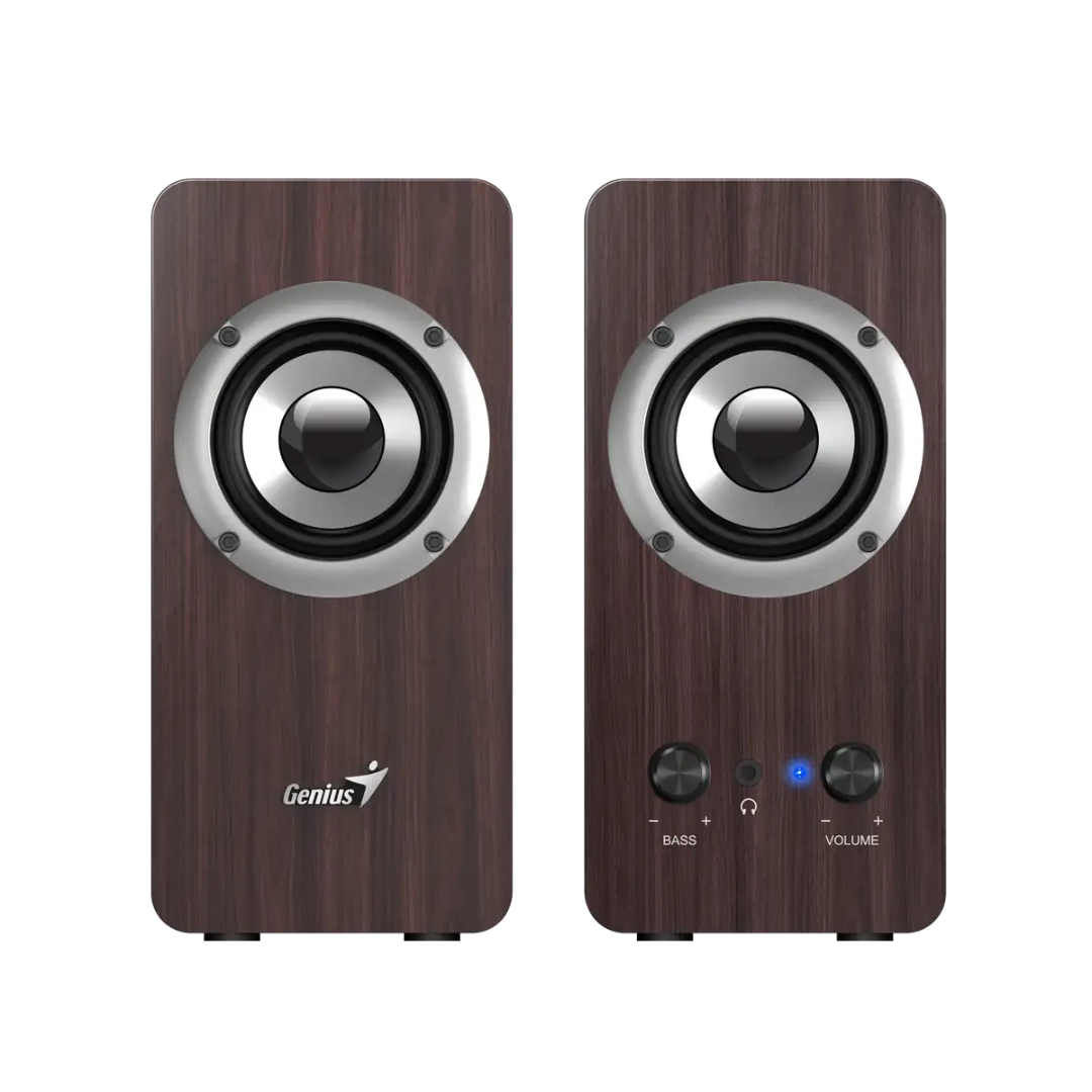 Parlante Genius Sp-hf400 Dark Brown