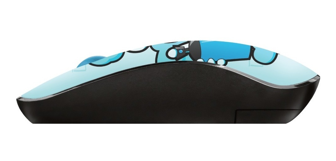 Mouse Trust Sketch Silent Wireless Blue