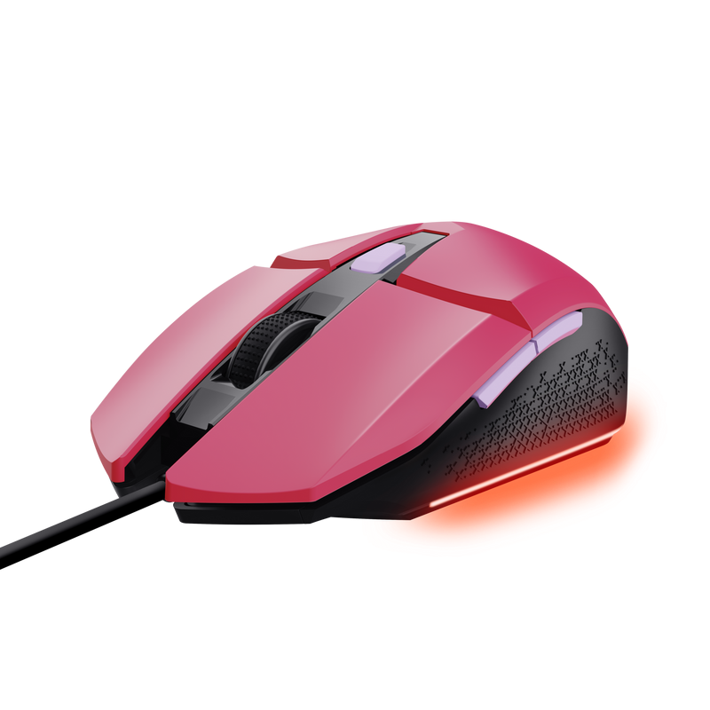 Mouse Gamer Trust Felox Pink Gxt109p