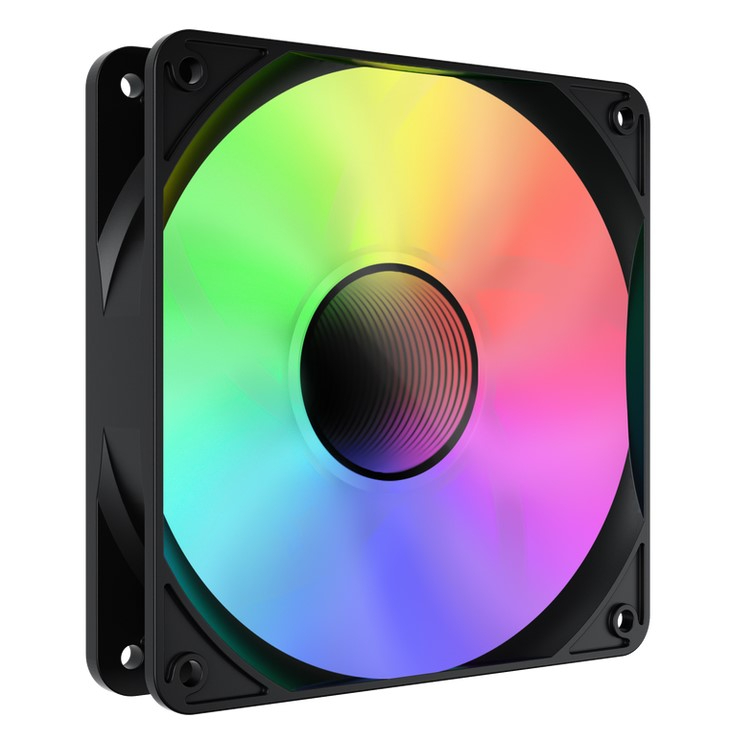 Cooler Fan 120mm Argb Pmw Raidmax Infinita-air Black