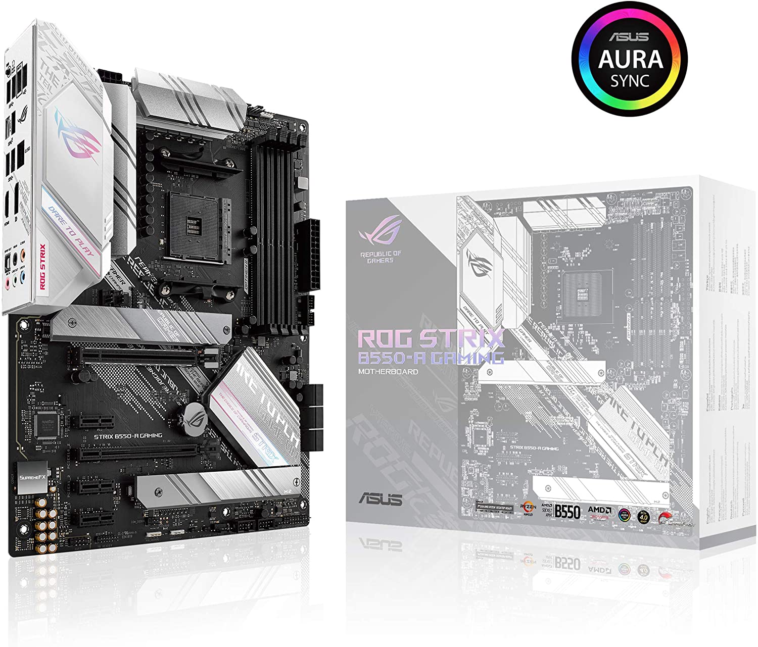 MOTHER ASUS AM4 ROG STRIX B550A GAMING_ _106821 | Distribuidor