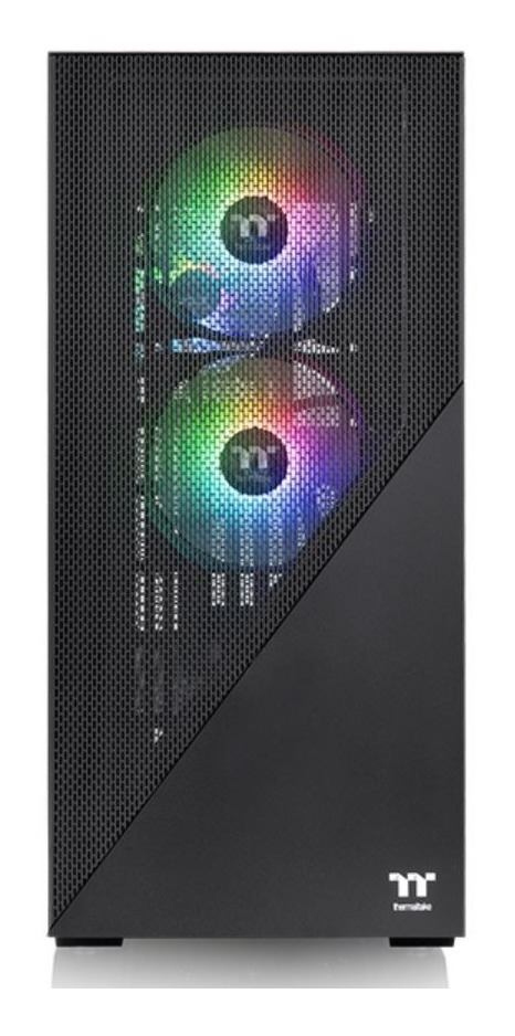 Gabinete Gamer Thermaltake Divider 370 Tg Argb Black Temp Glass