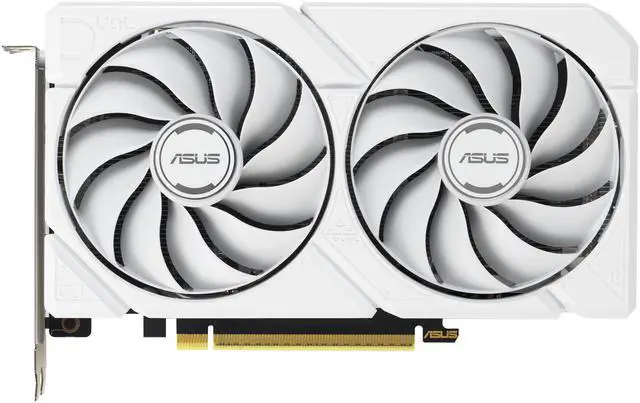 PLACA DE VIDEO ASUS DUAL RX 9060XT 16GB WHITE