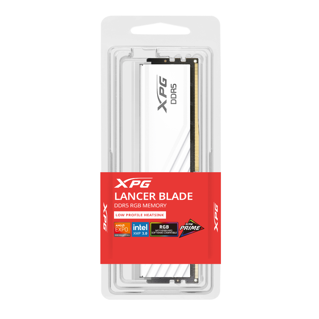 Memoria Adata Ddr5 8gb 5600mhz Xpg Lancer White Rgb Heatsink