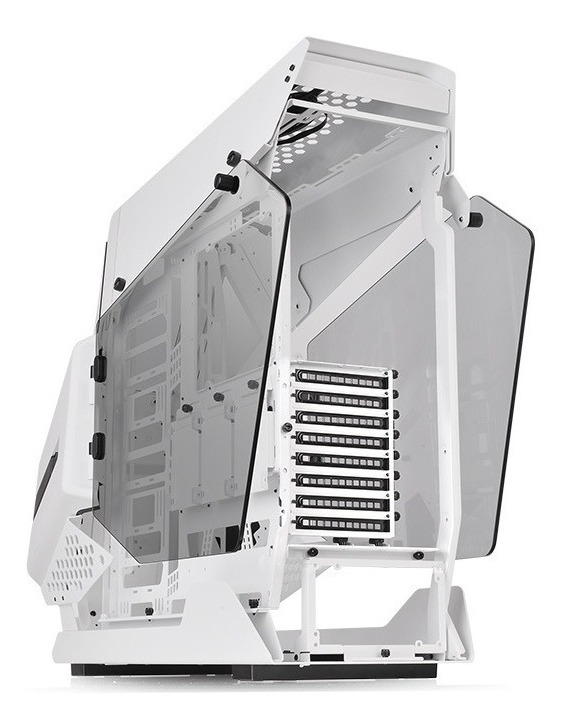 Gabinete Thermaltake Ah T200 Snow White Temp Glass