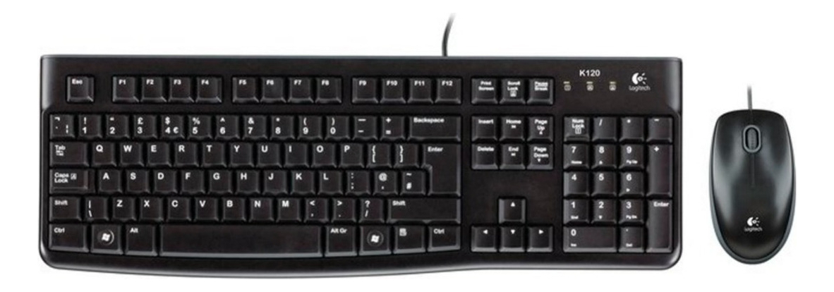 TECLADO Y MOUSE LOGITECH MK120
