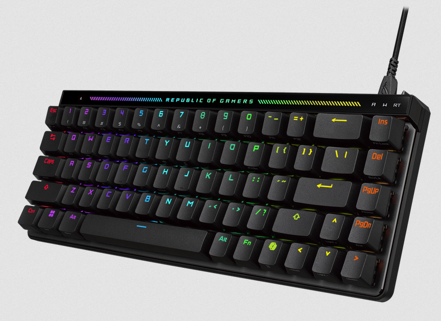 Teclado Wireless Asus M605 Rog Falchion Ace Hfx