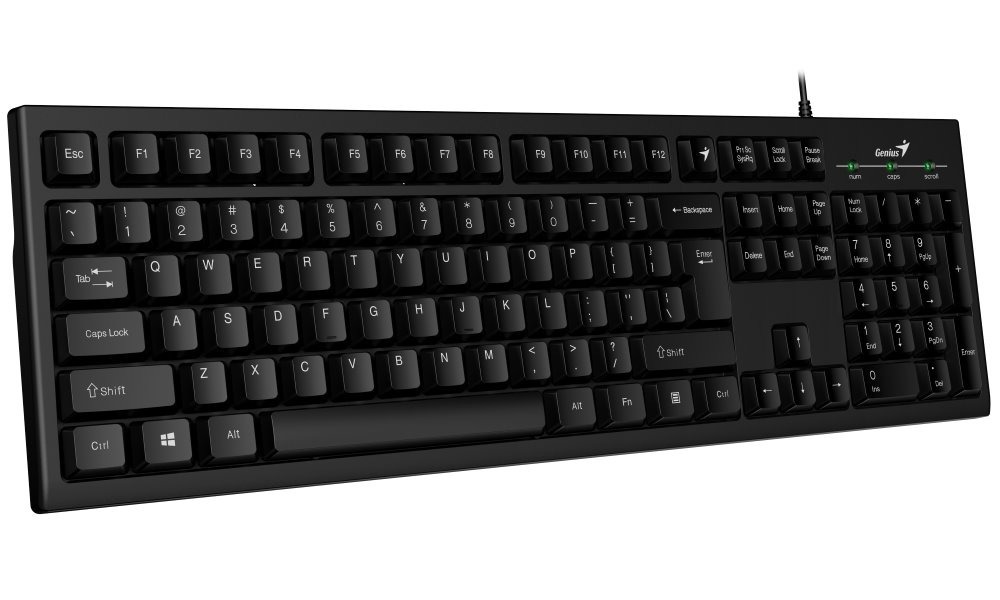 Teclado Genius Kb-100 Smart Usb Black