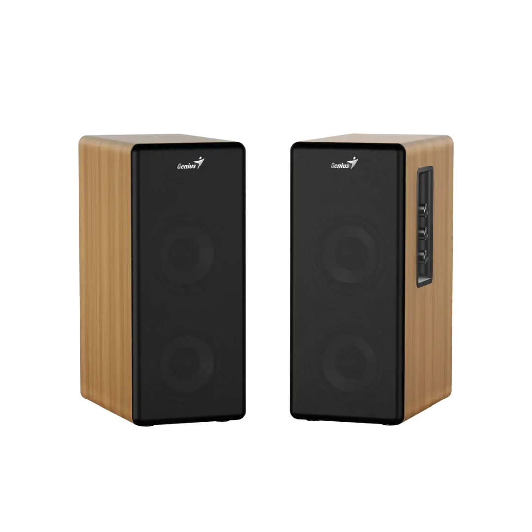 Parlante Bluetooth Genius Sp-hf1220bt 45w Pine Wood