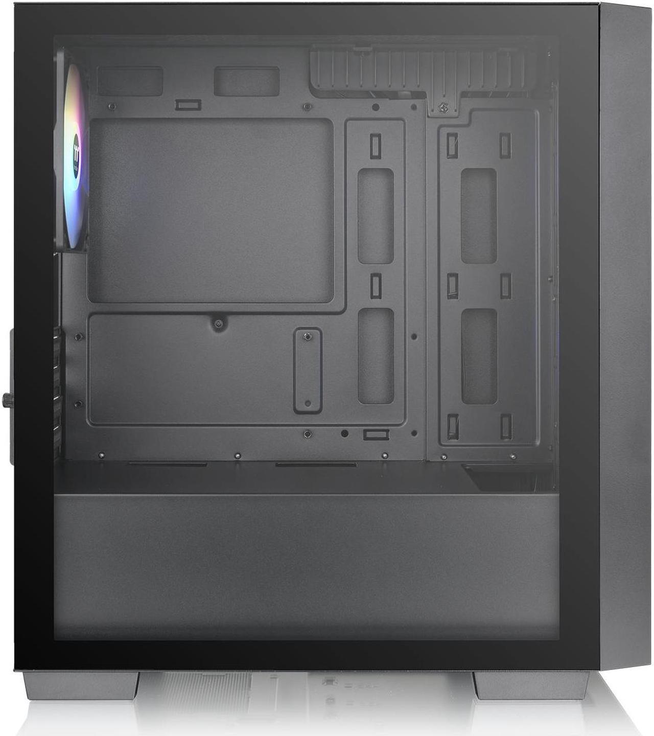 Gabinete Gamer Thermaltake Versa H16 Tg Argb Black Temp Glass