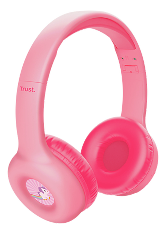Auricular Trust Nouna Wireless Kids Pink