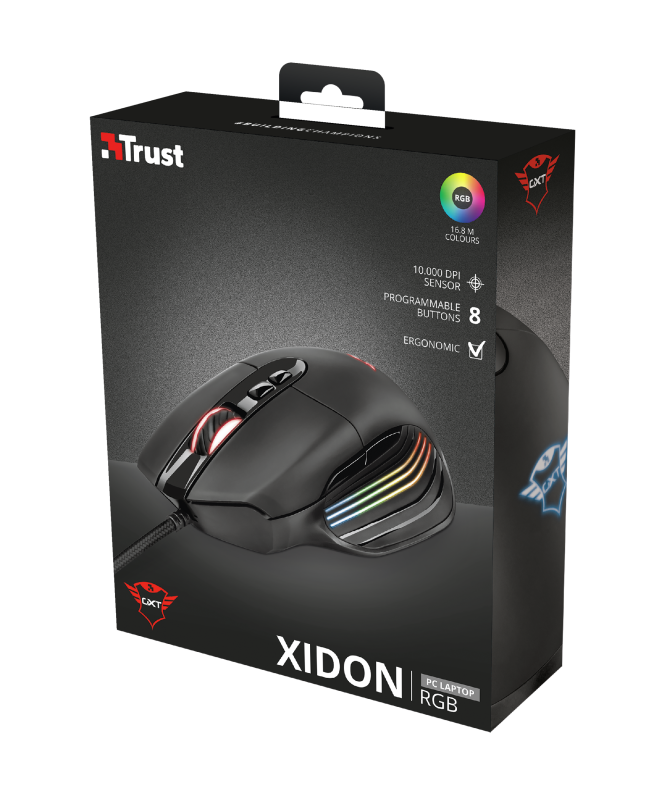 Mouse Trust Xidon Rgb Gxt940