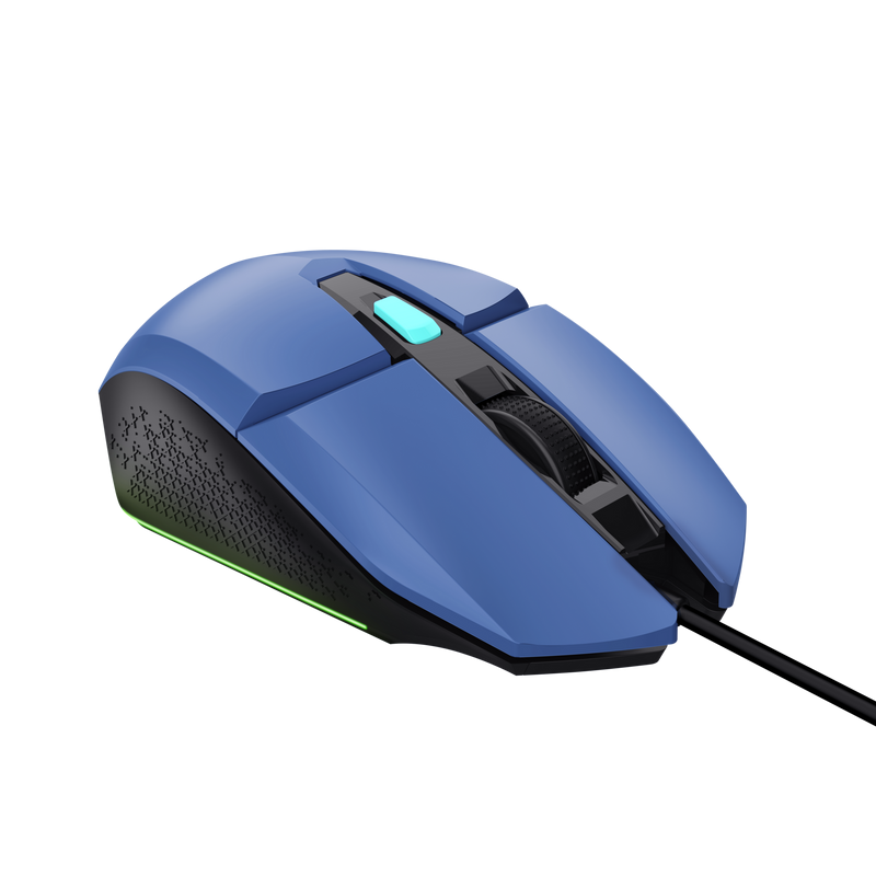 Mouse Gamer Trust Felox Blue Gxt109b