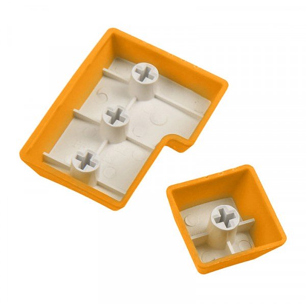 Set 11 Teclas Ducky Yellow Pbt Calidad Extrema Double-shot  Keycap